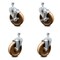 Service Caster 5 Inch High Temp Phenolic Wheel Swivel 12mm Threaded Stem Caster Brake, 2PK SCC-TS20S514-PHSHT-M1215-2-TLB-2 - alternate 4